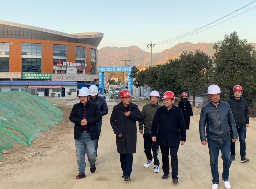 我司承建大别山岳西体... 